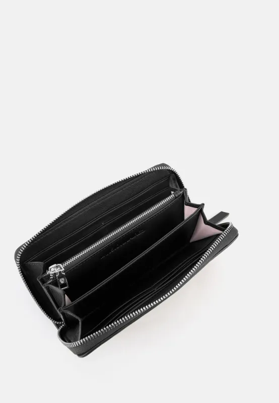 Les Visionnaires Lily Wallet Weave Silky Black