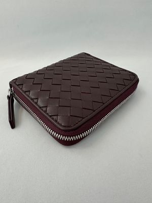 Les Visionnaires Elina Wallet Weave Silky Aubergine
