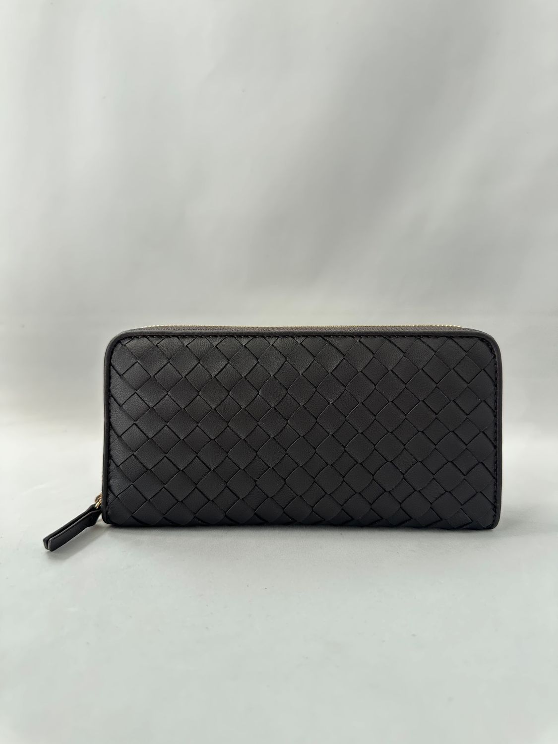 Les Visionnaires Lily Wallet Weave Silky Café