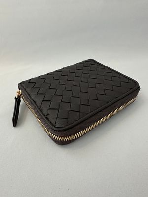 Les Visionnaires Elina Wallet Weave Silky Café