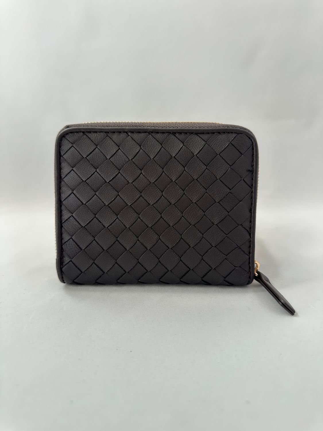 Les Visionnaires Elina Wallet Weave Silky Café
