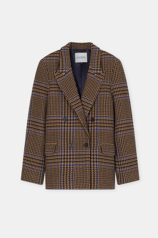 Closed Blazer aus Woll-Mix Sand Beige