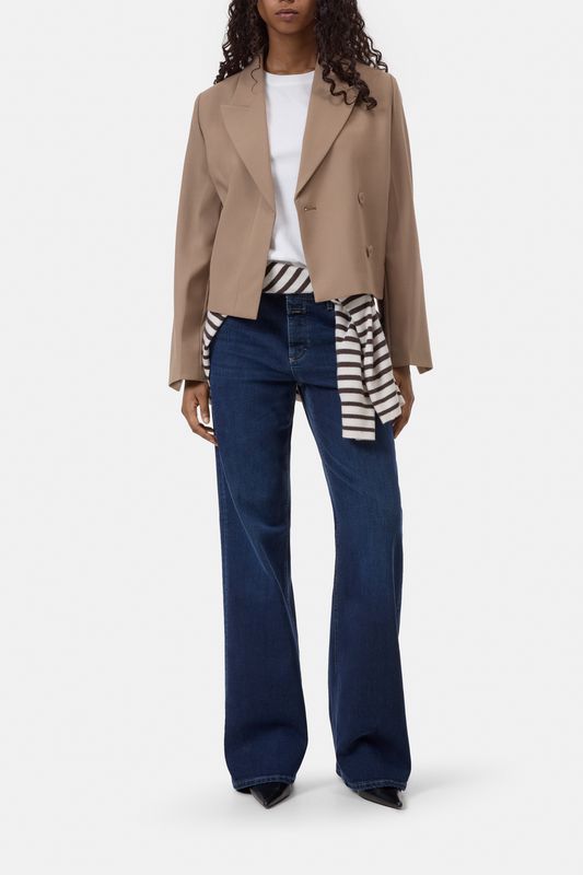 Closed Wide Jeans Gillan Blue Black