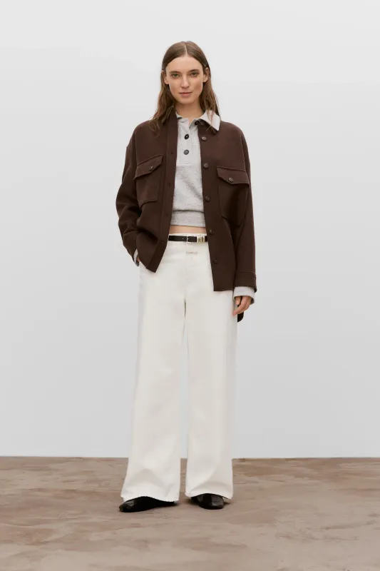 Closed Wide Jeans Jayla Ivory