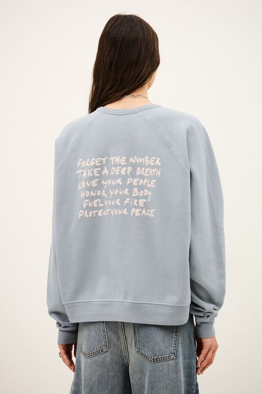 Ba&amp;sh Sweatshirt Swing Blau