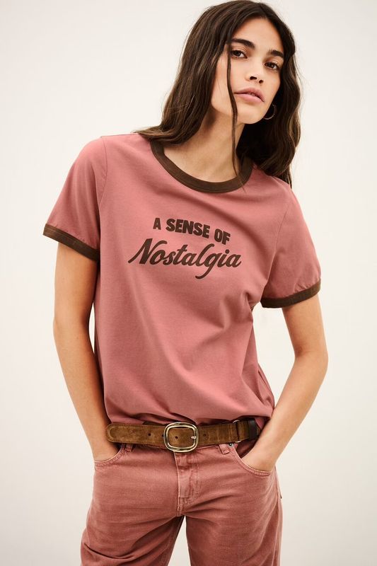 Ba&amp;sh T-Shirt mit Kurzen Ärmeln Rosta