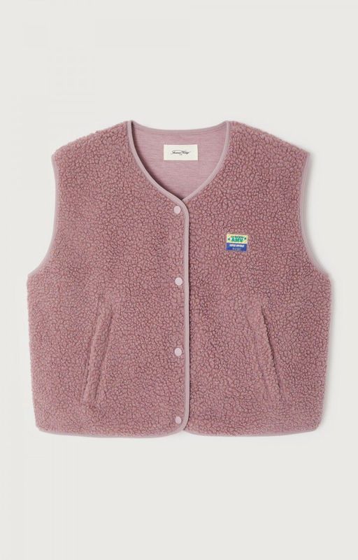 American Vintage Damenjacke Hoktown Schlehe Meliert HOK16B