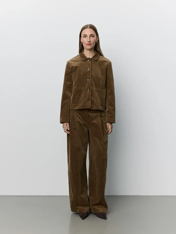 Sofie Schnoor Surisw Corduroi Jacket Brown