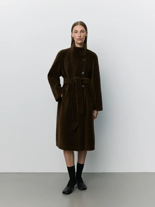 Sofie Schnoor Margitsw Coat Dark Brown