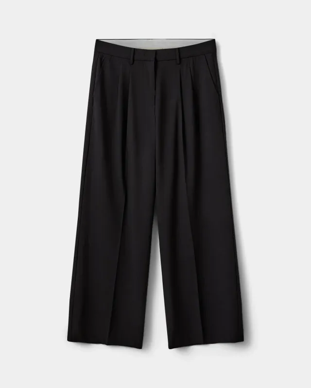 Sofie Schnoor Alessandrasw Wide Leg Trouser Black