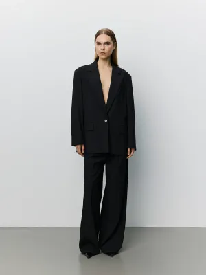 Sofie Schnoor Elnasw Oversized Blazer Black