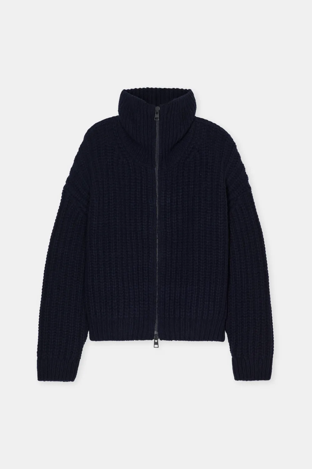 Closed Woll-Cardigan mit Reißverschluss Dark Night