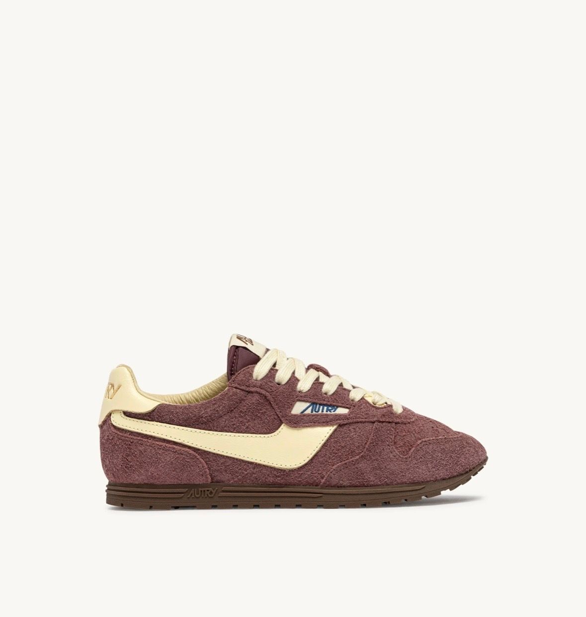 Autry Damen Sneaker Windspin aus Wildleder und Leder in Chianti und Rutabaga WSLW-UB41