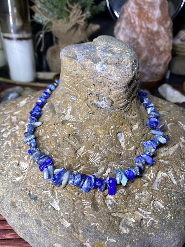 Blue Lapis Lazuli Necklace