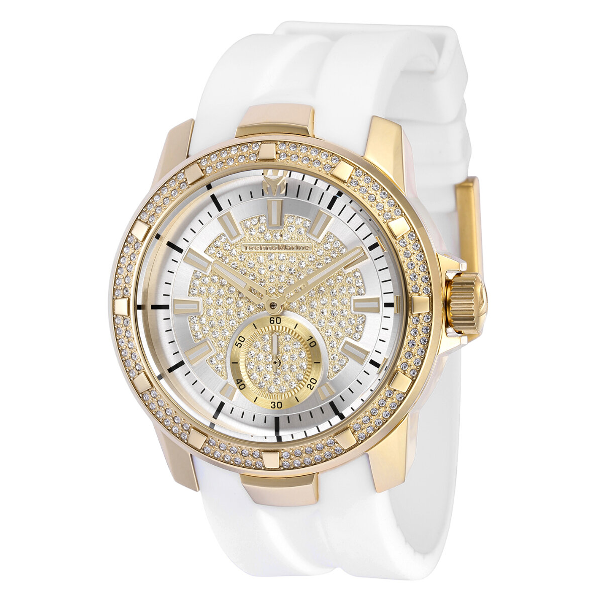 Technomarine Men&#39;s UF6 White Quartz 45mm