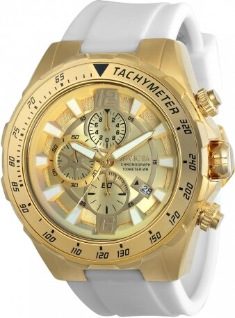 Invicta Men&#39;s  Aviator Quartz Multifuntion 49mm