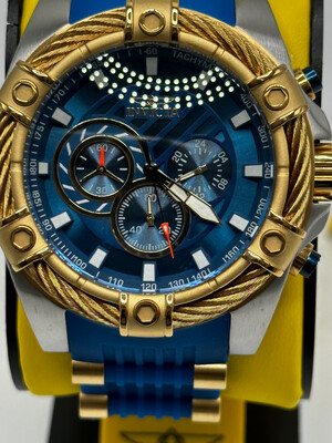 Invicta Men's Bolt Quartz Chronograph BLUE