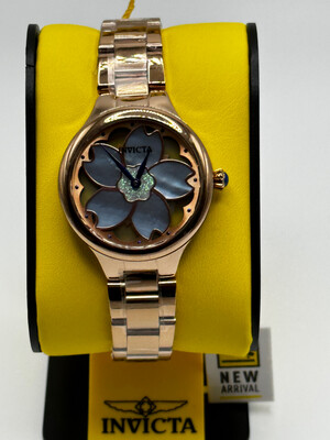Invicta Women's 35mm Wildflower Quartz Rose Gold