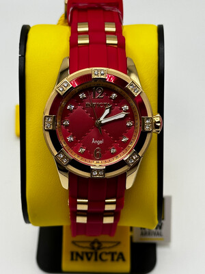 Invicta Women's 38mm Angel Quartz RED