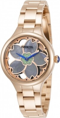 Invicta Women&#39;s 35mm Wildflower Quartz Rose Gold