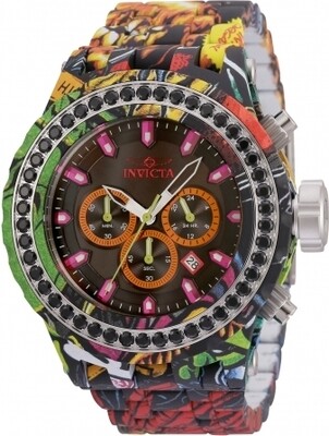 Invicta Subacua Men&#39;s 52mm Steel, Aqua Plating