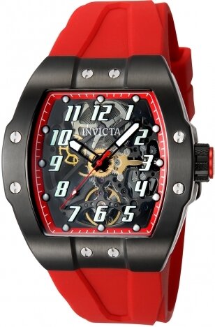 Invicta Men&#39;s  JM Correa Automatic 44mm, Red