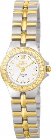 Invicta Women&#39;s  Wildflowe&#39;s 21.5mm White Dial Watch