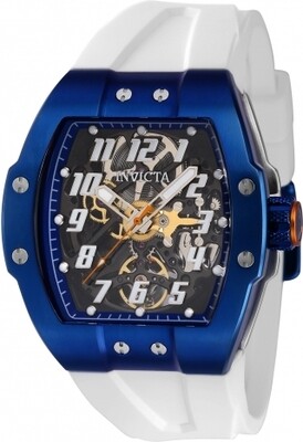 Invicta Men&#39;s  JM Correa Automatic 44mm , Azul y Blanco