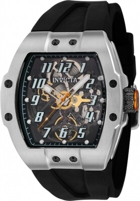 Invicta Men&#39;s JM Correa Automatic 44mm, Silver, Back