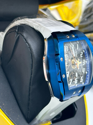 Invicta Men's  JM Correa Automatic 44mm , Azul y Blanco