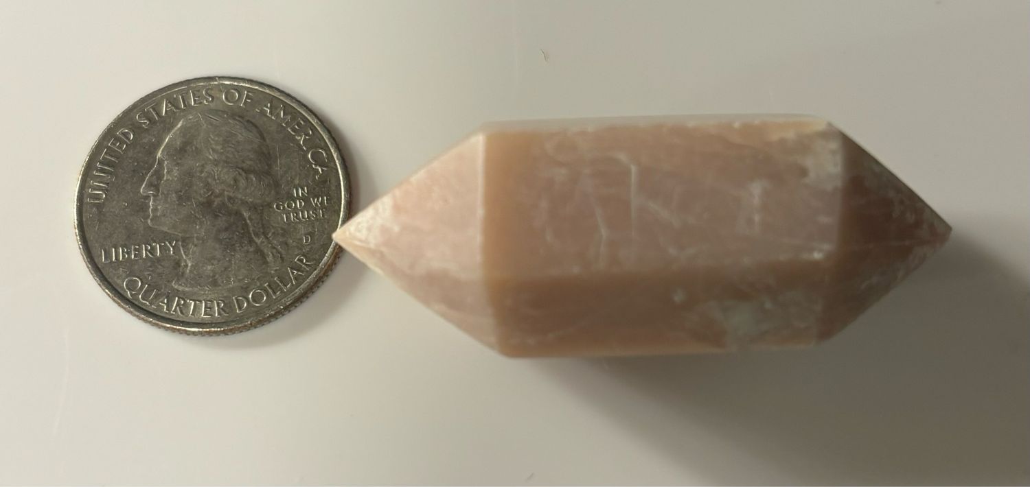 Pink Opal Double Sided Point