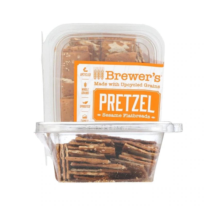 Pretzel Flatbread Crackers