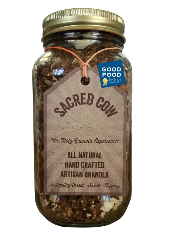 Sacred Cow Granola Mason Jar