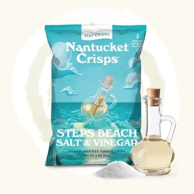 Steps Sea Salt & Vinegar Potato Chips