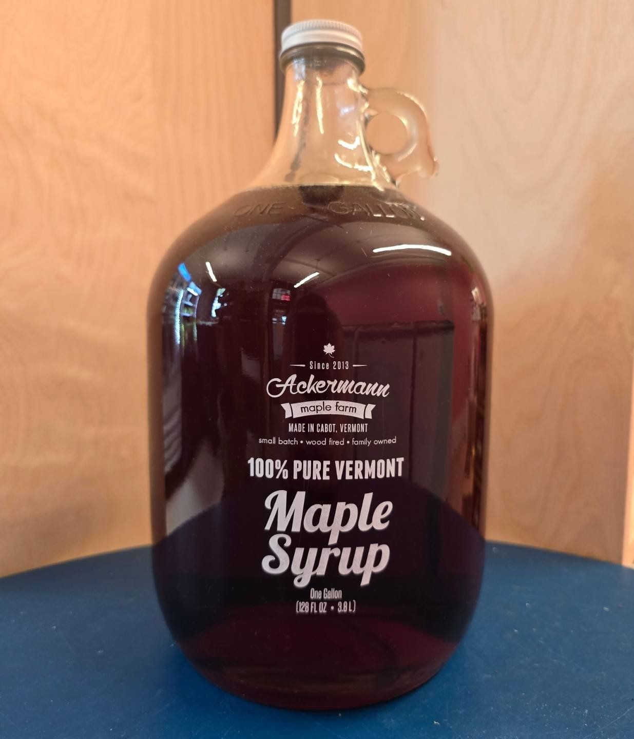 100% Pure Maple Syrup Gallon