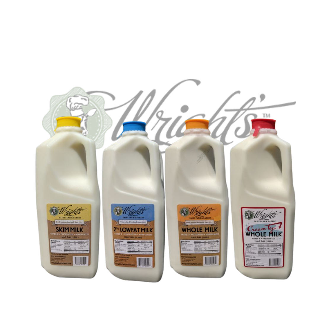 Milk Subscription - Weekly - 1/2 Gallon