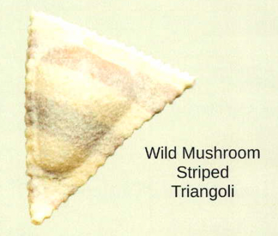 Wild Mushroom Triangoli (Triangle Ravioli)