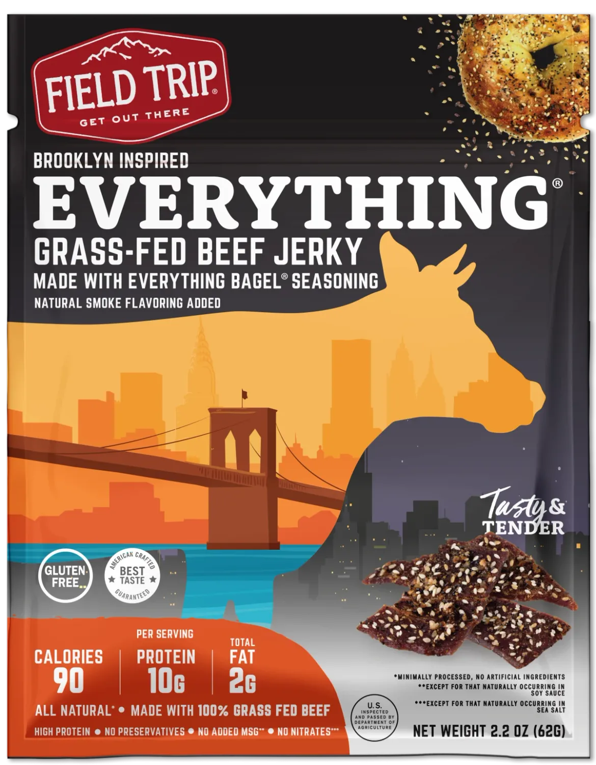 Everything Bagel Beef Jerky