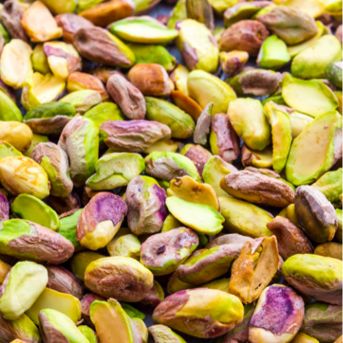 Pistachios, No Shell, Roasted, Salted