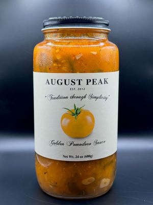 August Peak Golden Pomodoro Sauce