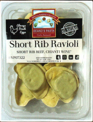 Short Rib & Chianti Ravioli Short Rib & Chianti Ravioli