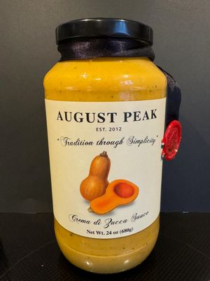 August Peak Crema di Zucca Sauce