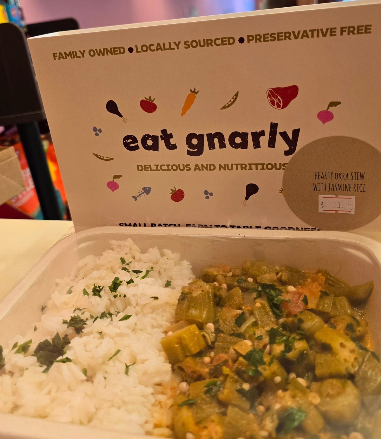 Hearty Okra Stew with Jasmine Rice
