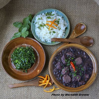 Pork Feijoada (Rice, Beans, Veggies) Pork Feijoada (Rice, Beans, Veggies)