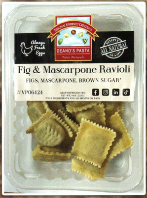 Fig & Mascarpone Ravioli