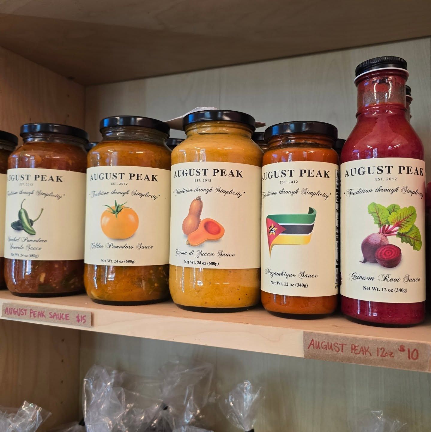 August Peak Crimson Root Sauce