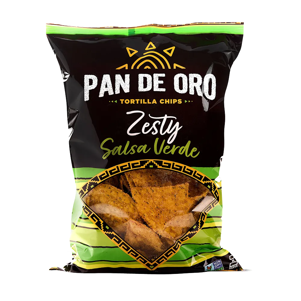 Zesty Salsa Verde Tortilla Chips