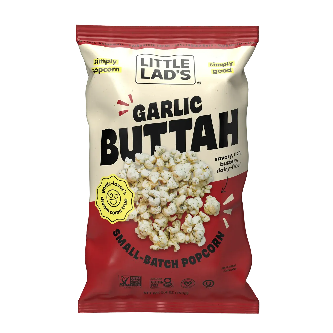 Popcorn (Garlic Buttah)