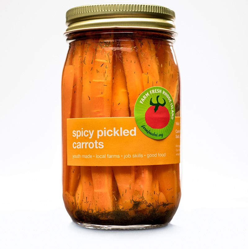 Spicy Pickled Carrots