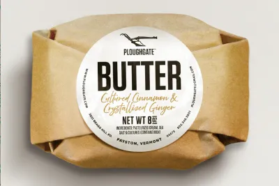 Cultured Butter, Crystallized Ginger with Cinnamon Cultured Butter, Crystallized Ginger with Cinnamon